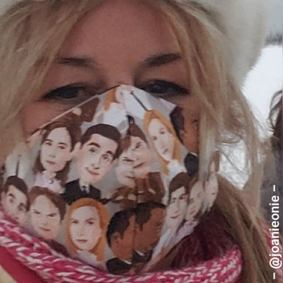 xx 5 Layers Face Mask THE OFFICE DUNDER MIFFLIN - Picture 3 of 6